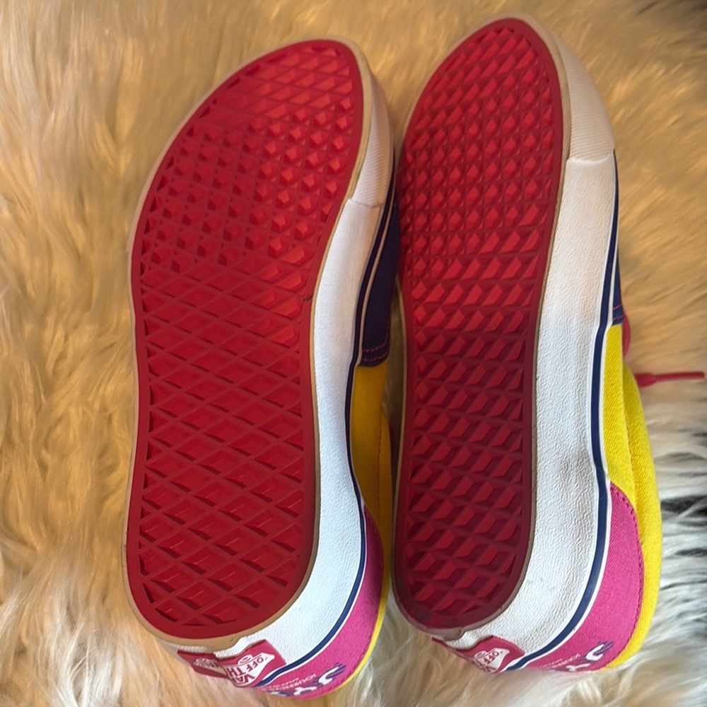 Vand Yellow and Blue Sneakers - Picture 3 of 4